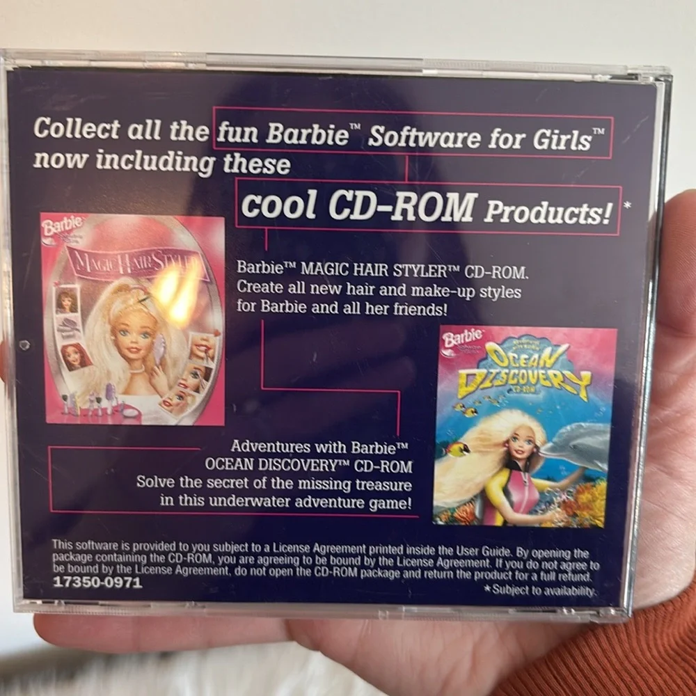 2 Barbie CD-ROM Games 🎀💻